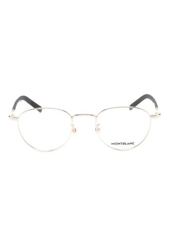 Montblanc Bril met rond montuur - Goud