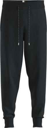 HUGO BOSS Trainingsbroeken met trekkoord en boorden - Heren - Sweatpants - Zwart - XL - Katoen - Broeken