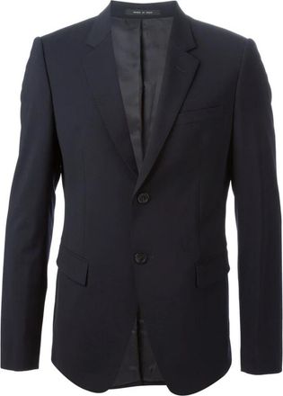 Emporio Armani Tweedelig pak - Heren - Blazers - Blauw - S - Tweed - Jassen