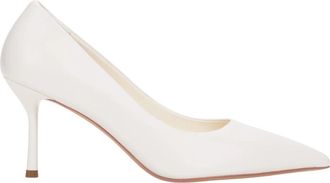 Estro & Luminara Pumps met puntige neus - Dames - Pumps - Wit - 40 EU - Leer - Schoenen