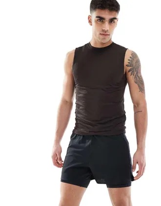 Dare 2B Movement II - Pantaloncini da uomo neri-Nero