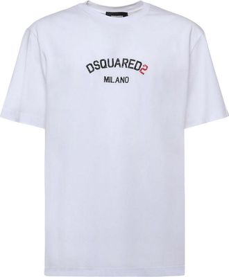 Dsquared2 Cotton T-Shirt With Logo