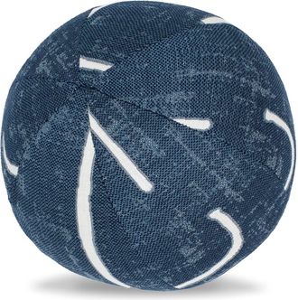 Elaine Smith Instinct Indoor & Outdoor Woven Accent Orb Pillow in Denim at Nordstrom, Size 12X12