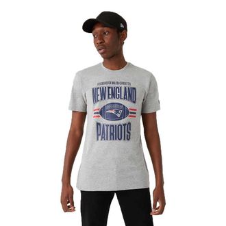 New Era New England Patriots NFL Football T-Shirt - L Grey