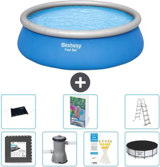 Bestway Piscina Bestway Fast Set Redonda - 457x122 Cm - 8-piezas S369