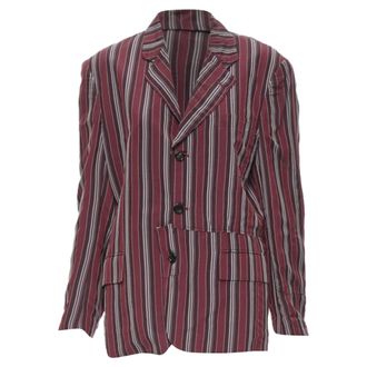 Comme Des Gar&ccedil;ons Comme des Garcons stripe deconstructed blazer jacket