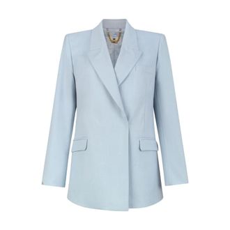 Elisabetta Franchi Dames, Jassen, Blauw, Maat: M