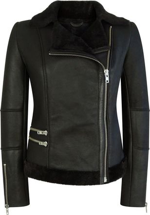 TruClothing Short Tailored Fit Merino Sheepskin Jacket