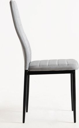 Regalos Miguel Regalos Miguel - Packs Sillas Comedor - Pack 4 Sillas Lauter Tela - Gris