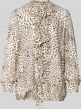 Marella Relaxed Fit Bluse aus reiner Viskose Modell Canapa in Offwhite, Gr&ouml;&szlig;e 34