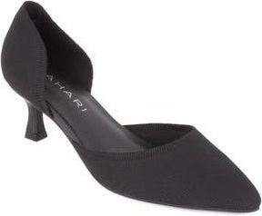 Elie Tahari Moreno Half dOrsay Pump in Black at Nordstrom Rack, Size 6.5