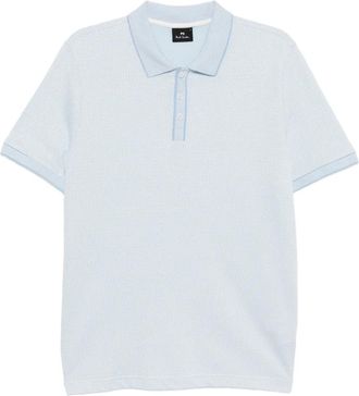 Paul Smith Polo H.tooth con stampa - Blu
