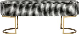 Kayoom Sitzbank »Athea, bequeme Polsterung mit maximalem Sitzkomfort« 1 Stk. tlg. bequem, elegant, weicher Stoffbezug, unterschiedliche Farbvarianten