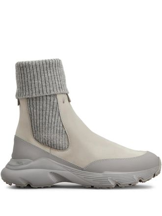 Tod's Sneakers con design a inserti - Toni neutri