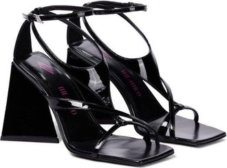 The Attico Athena 95 Patent Leather Sandals Size 39