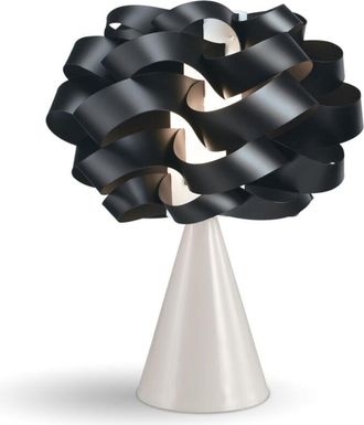 Linea Zero Lampada Da Scrivania-Ufficio Moderna Cloud Polilux Nero 1 Luce E14