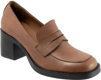 Bueno Ruth Penny Loafer Pump in Tan at Nordstrom, Size 7.5-8Us