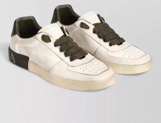 Dolce & Gabbana low top sneakers block heel design