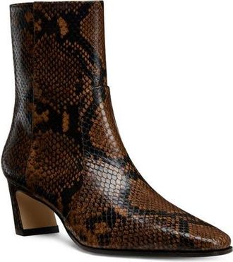 Stuart Weitzman Stassi Zip Bootie 50 in Espresso at Nordstrom, Size 9.5