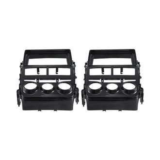 OEM Adaptador De Marco Para Radio De Coche 2x2 Din Y Kit De Panel De Montaje Para Reproductor De Dvd Con Pantalla De 9 Pulgadas Para Modelos Toyota Vios/y