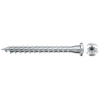 Fischer 200x Power-fast 5 X 50 Conector Para L&aacute;minas Cincado Azul Rosca Completa - 652881