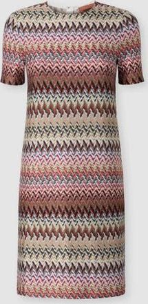 Missoni Half-sleeved Dress In Zigzag Viscose Blend in Multicoloured at Nordstrom, Size 44 It