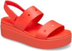 Crocs Brooklyn 4U Water Resistant Wedge Slingback Sandal in Starfish at Nordstrom Rack, Size 5