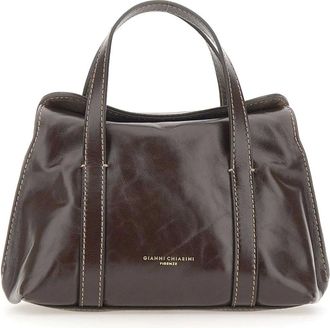Gianni Chiarini Marghe Handtas - Dames - Tassen - Bruin - Maat: ONE Size Leer