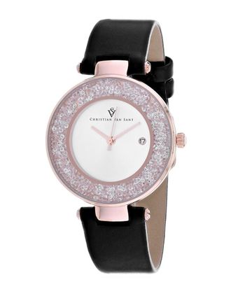 Christian Van Sant Womens Dazzle Watch