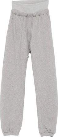 The Attico Broeken, Dames, Grijs, S, Katoen, Cotton Pants