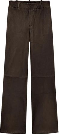 Arma Leather Broeken - Dames - Leren Broeken - Bruin - S - Broeken