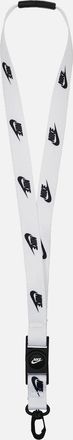 Nike Mens Nike Club 2024 Logo Lanyard - White - Size: ONE size