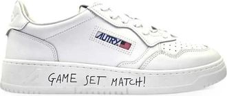 Autry Medalist Lage Sneakers - Dames - Sneakers - Wit - 36 EU - Katoen - Schoenen