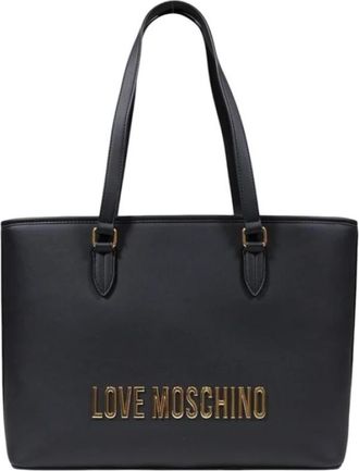 Love Moschino Tweekleurige Handtas - Dames - Shoppers - Zwart - ONE Size - Tassen
