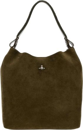 Vivienne Westwood Borsa a spalla Lottie Large - - Bags - Donna - Verde - ONE SIZE