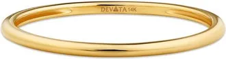 Devata 1.2mm Band Ring in 14K Gold in Yellow Gold at Nordstrom, Size 7