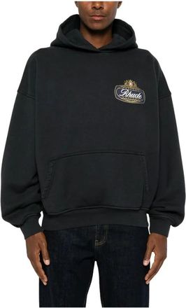 Rhude Hombre, Sudaderas, Negro, Talla: XL
