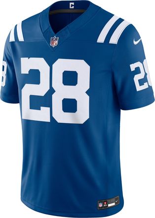 Nike Jonathan Taylor Indianapolis Colts Nike Mens Dri-FIT NFL Stitched Limited Jersey in Blue | 37NMICLH98F-5SL
