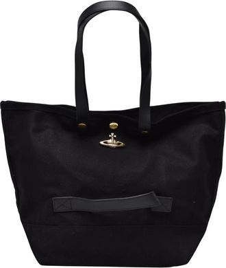 Vivienne Westwood Utility Small Shopper - - Bags - Donna - Nero - ONE SIZE