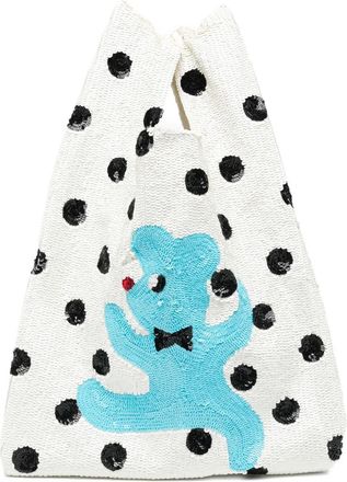 Ashish Borsa tote con paillettes - Toni neutri