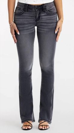 Miss Me Ashton Bootcut Jeans In Washed Black