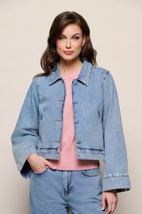 Mart Visser Jaily Jacket Denim Blauw