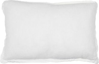 Maison d'&eacute;t&eacute; Cojin lino gofrado color blanco 40X60 CM