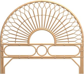 Rendez-Vous D&eacute;co Cabecero de cama de 160 cm en rat&aacute;n natural