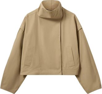 Sofie Schnoor Agathasw Jas - Dames - Jassen - Beige - Maat: L Katoen