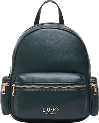 Liu Jo Evrim Rugzak - Dames - Rugzakken - Groen - ONE Size - Polyester - Tassen