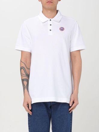 Canada Goose Polo in cotone con logo Canada Goose