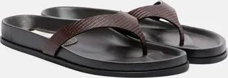 Toteme Leather thong sandals