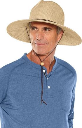 Coolibar Unisex Beach Comber Sun Hat, UPF 50+ Sun Protection in Natural at Nordstrom, Size Large/x-Large