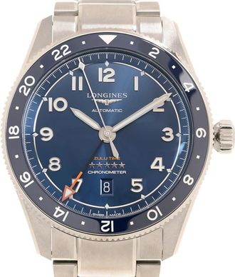 Longines Spirit Zulu Time Automatic Blue Dial Mens Watch L3.812.4.93.6
